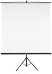 Hama Projektor-Leinwand auf Stativ, 180 x 180 m, Wei&szlig;