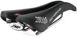 Selle SMP Rennsattel Stratos schwarz - Lederdecke mit Bestickung, Ma&szlig;e: 266 mm x 131