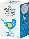 Higher Living Kamillen- und Vanille-Tee, 30 g
