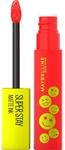 Maybelline New York Fl&uuml;ssiger Lippenstift mit mattem Finish, 16h Halt ohne