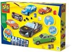SES Creative Gie&szlig;en und Anmalen - Autos Gips-& Mal-Set, Multi, Mittel