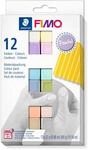 STAEDTLER ofenh&auml;rtende Modelliermasse FIMO soft in Pastell Farben, weich und