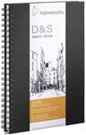 Hahnem&uuml;hle Skizzenbuch D&S, DIN A4 Hochformat, spiralisiert,140g/m&sup2;, 80 Blatt