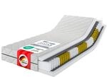 MSS e.K. Tonnentaschenfederkernmatratze Medic Plus | 100x220 cm | H&auml;rtegrad H3 