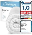 Dailydream Matratzen Topper 140x200cm | Memory Foam | 3,5cm hoch | H1/2 | Edition