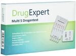 DRUG EXPERT Multi 5 AMP COC MDMA MOR THC Teststr.