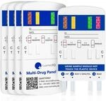 5x LuxmedIQ Drogentest Multi 8 - Drogenschnelltest f&uuml;r 8 Drogenarten - Urin Test