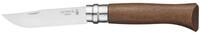 Opinel Inox Lux Walnut Messer, Braun, S