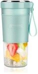 grossag Akku Smoothie Mixer to-go MX 10.05 T&uuml;rkis mit USB f&uuml;r 0,3 Liter