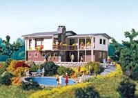 Vollmer N Bungalow Retro Series Kit, MINIATURBAUSET, Miniaturhaus, 131 x 104 x 50 mm