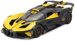 MAISTO Bugatti Bolide Special Edition, gelb - Modellauto 1:24 Originalgetreues