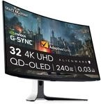 Alienware AW3225QF 32 Zoll 4K UHD (3840x2160) 1700R Curved Gaming Monitor, 240Hz, QD