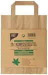 Papstar 1 Karton = 20x15 Kompostbeutel aus Papier mit Henkel 10 l 28 cm x 22 cm...