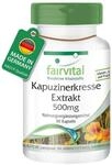 fairvital Kapuzinerkresse Extrakt 500mg, 90 Kapseln, Tropaeolum majus-Extrakt 500mg,