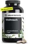 natural elements Weihrauch Kapseln &ndash; 1176mg Extrakt aus Weihrauch/Tag &ndash; 85%