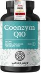 NATURE LOVE&reg; Coenzym Q10 Hochdosiert - 200mg pro Kapsel - 120 vegane Kapseln im 4