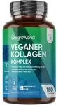 Veganes Kollagen - Mit Hyaluron, Zink, MSM, Vitamin C & E - Vitamin C tr&auml;gt zur