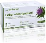 amitamin Leber + Mariendistel Komplex | Kapseln hochdosiert | Artischocke,...