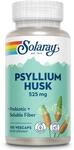 Solaray Flohsamen (Psyllium Husk) | 100 Kapseln | vegan | ohne Gentechnik 