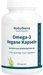 NatuGena Omega-3 vegane Kapseln, 100% vegan und fischfrei, rein pflanzliches