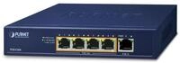 Planet 1-Port Ultra PoE to 4-Port 802.3af/at Gigabit PoE