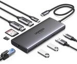 UGREEN Revodok USB C Docking Station, 10 IN 1 USB C Hub 2 HDMI