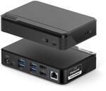 ALOGIC Universal Twin HD Dockingstation, USB-C & USB-A kompatibel - Dual Display