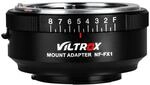 Viltrox NF-FX1 Adapter Manueller Fokus Objektivadapter mit Blendenscheibe f&uuml;r G&D