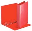 Esselte 49713 Ringbuch Pr&auml;sentation, mit Taschen, A4, PP, 4 Ringe, 30 mm, rot