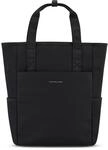 Kapten & Son Rucksack Lindby All Black 18 L | 2in1 Tasche & Rucksack | inkl.