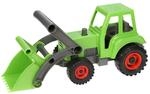 Lena 04213 EcoActives Traktor mit Frontlader, Nutzfahrzeug ca. 35 cm, robuster