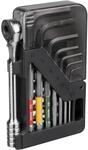 Topeak Unisex &ndash; Erwachsene Omni Toolcard Miniwerkzeuge, Schwarz-Silber, 10,1cm