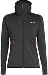 Salewa Damen Agner Hybrid Hoodie Jacke, black out melange, L