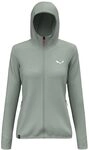 Salewa Damen Puez Waffle Hybrid Polarlite Hooded Jacket Women, Shadow, XS EU