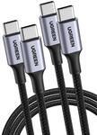 UGREEN USB C Kabel 100W Ladekabel USB-C 2 St&uuml;ck PD 3.0 Schnellladekabel PPS USB C