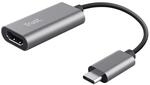 Trust Dalyx USB-C-auf-HDMI-Adapter, Ultra HD 4K Video und Mehrkanal-Audio, f&uuml;r