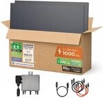 Solarway&reg; 1000Wp / 800W Balkonkraftwerk - Deye SUN-M80G4-EU-Q0 800 Watt