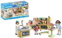 PLAYMOBIL MyLife 71538 Food Lounge, k&ouml;stliche Mahlzeiten und Snacks im Restaurant,