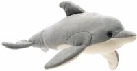 Uni-Toys - Gro&szlig;er T&uuml;mmler, Delfin - 28 cm (L&auml;nge) - Pl&uuml;sch-Wal, Delphin -