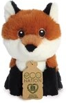 Aurora World Aurora, 35076, Eco Nation Mini Fuchs, 13m, Pl&uuml;sch, Mehrfarbig