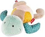 SIGIKID 43291 Schildkr&ouml;te Patchwork, Pl&uuml;sch, Kuscheltier, Stofftier, kuschelweich,