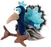 Pl&uuml;schtier Pfau Ciao, Kikeriki f&uuml;r Kinder und Erwachsene zum Sammeln, Schenken,