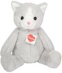 Teddy Hermann Herzekind 93962 Schlenkerkatze Trixi 32 cm, Kuscheltier