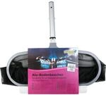 Planet Pool Profi Bodenkescher Silber/schwarz