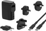 Belkin BoostCharge Hybrid-Ladeger&auml;t 25W mit 5000mAh-Powerbank, tragbares 2-in-1-USB