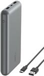 Belkin tragbares USB-C-Ladeger&auml;t, 20.000mAh, 20K Powerbank mit USB-C-EIN-/Ausgang