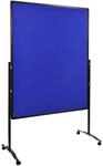 Legamaster Premium Plus Moderationswand klappbar - marineblau - 150x120 cm -