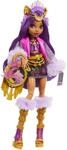 Monster High Clawdeen Wolf-Puppe mit glamour&ouml;sem Festival-Outfit und