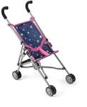 Bayer Chic 2000 Puppenbuggy Roma, Puppenwagen, Mini-Buggy, Butterfly, Navy-pink,