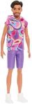 Barbie Fashionistas Ken-Puppe Nr. 227 mit Outfit, das an den Totally Hair Look